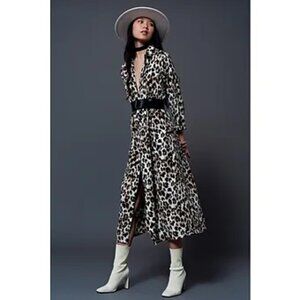 Leopard Print Maxi Dress